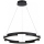 Redo 01-3173 - LED Stmívatelný lustr na lanku CASTLE LED/36W/230V černá