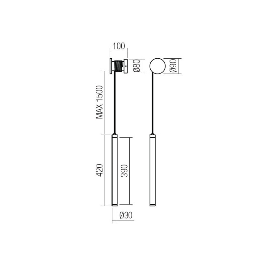Redo 01-3301 - LED Stmívatelná nástěnná lampa SWING LED/9W/230V 3000/4000K CRI 90 bílá
