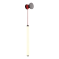 Redo 01-3302 - LED Stmívatelná nástěnná lampa SWING LED/9W/230V 3000/4000K CRI 90 černá