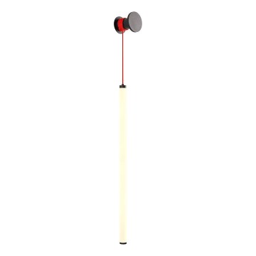 Redo 01-3304 - LED Stmívatelná nástěnná lampa SWING LED/16W/230V 3000/4000K CRI 90 černá
