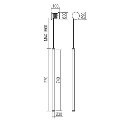 Redo 01-3363 - LED Stmívatelná nástěnná lampa SWING LED/16W/230V 3000/4000K CRI 90 bílá
