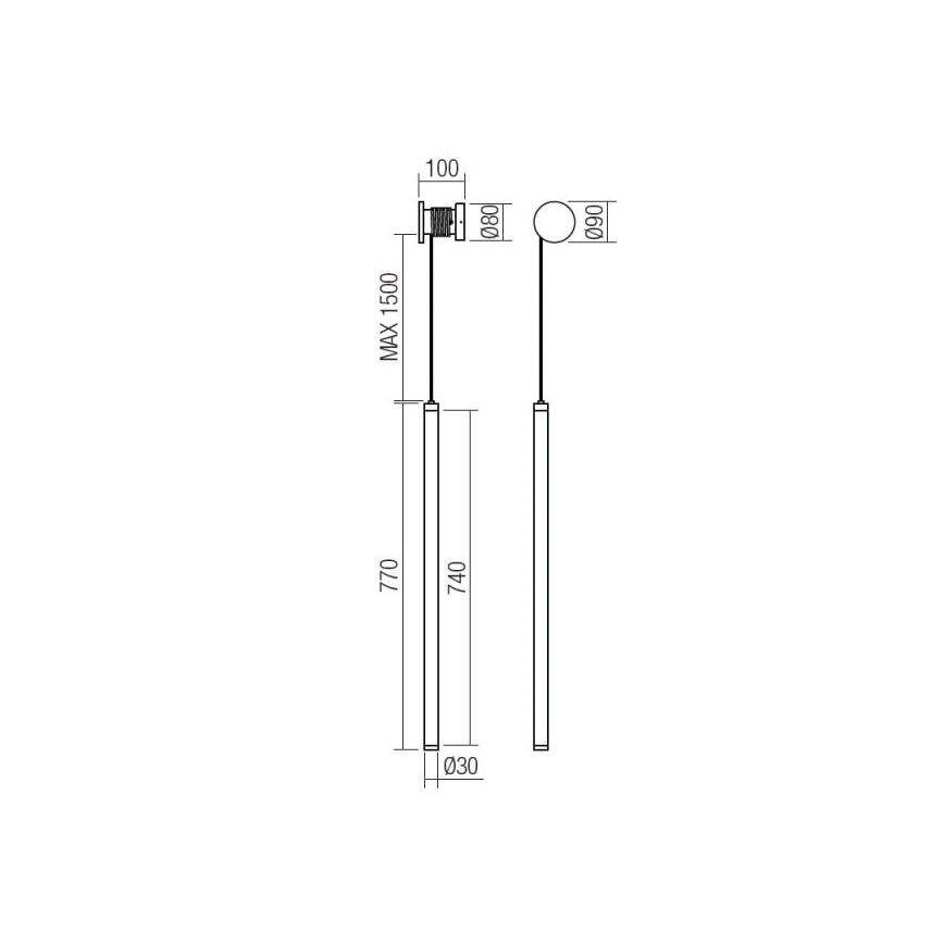 Redo 01-3363 - LED Stmívatelná nástěnná lampa SWING LED/16W/230V 3000/4000K CRI 90 bílá