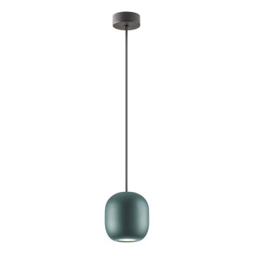 Redo 01-3478 - Lustr na lanku BOOM 1xGU10/10W/230V pr. 12 cm zelená
