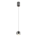 Redo 01-3551 - LED Lustr na lanku AVES LED/12W/230V pr. 9,6 cm CRI 90 antracit