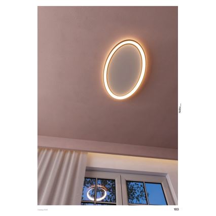 Redo 01-3807 - LED Stmívatelné stropní svítidlo NOBU LED/60W/230V 3000/4000K CRI 90 zlatá