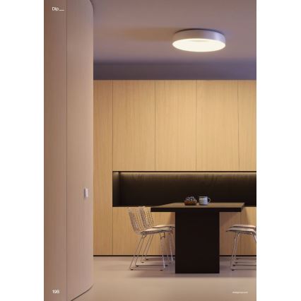 Redo 01-3940 - LED Stropní svítidlo DIP LED/30W/230V 2700/3000/4000/5000/6500K CRI 90 pr. 48,6 cm bílá