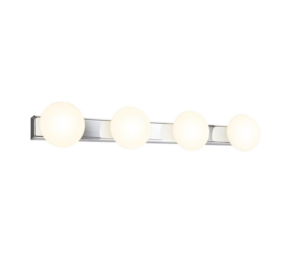 Redo 01-4309 - LED Koupelnové stropní svítidlo OVUM 4xLED/5W/230V IP44 chrom 01-4309 Bílá,Lesklý chrom