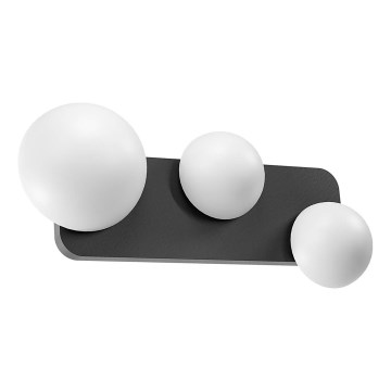 Redo 01-4330 - LED Nástěnné svítidlo LUMIEN 3xLED/18W/230V 2700/3000K CRI 90 bílá/černá