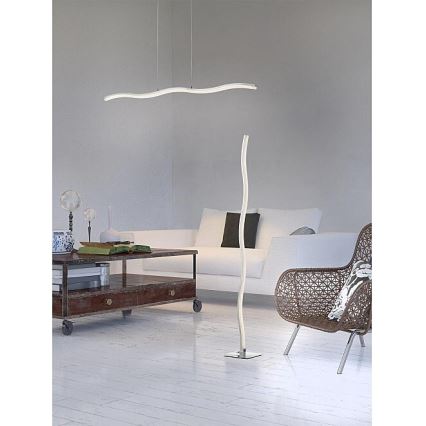 Redo 01-893 - LED Lustr na lanku PULSE LED/23,1W/230V matný chrom
