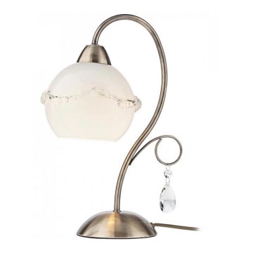 Redo 02-858 - Křišťálová stolní lampa VERA 1xE27/42W/230V