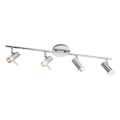 Redo 04-332 - LED Bodové svítidlo SLIM 4xLED/4W/230V lesklý chrom