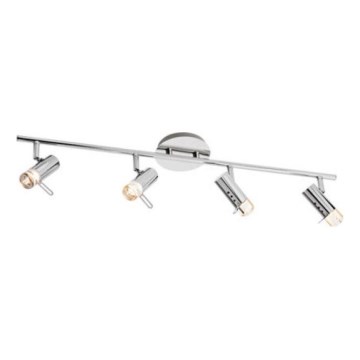 Redo 04-332 - LED Bodové svítidlo SLIM 4xLED/4W/230V lesklý chrom