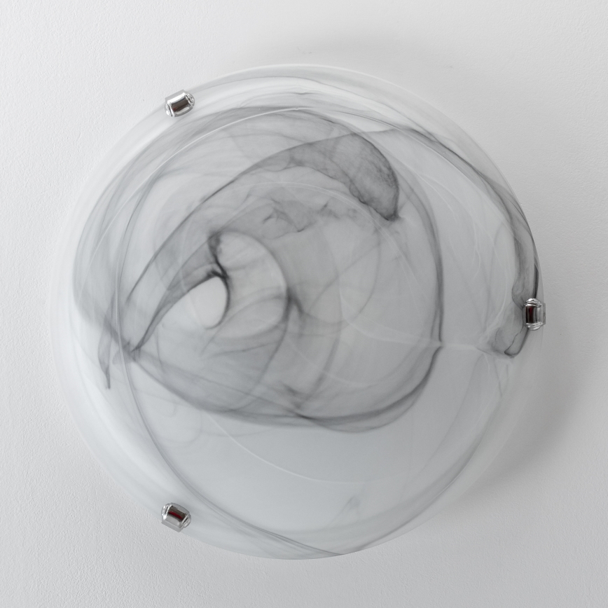 Redo 05-393 - Stropní svítidlo VIRGINIA 2xE27/42W/230V pr. 40 cm šedá