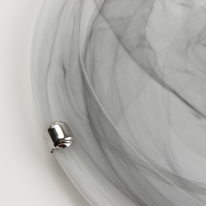 Redo 05-393 - Stropní svítidlo VIRGINIA 2xE27/42W/230V pr. 40 cm šedá