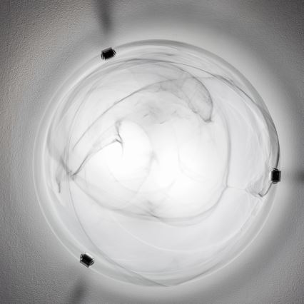 Redo 05-393 - Stropní svítidlo VIRGINIA 2xE27/42W/230V pr. 40 cm šedá