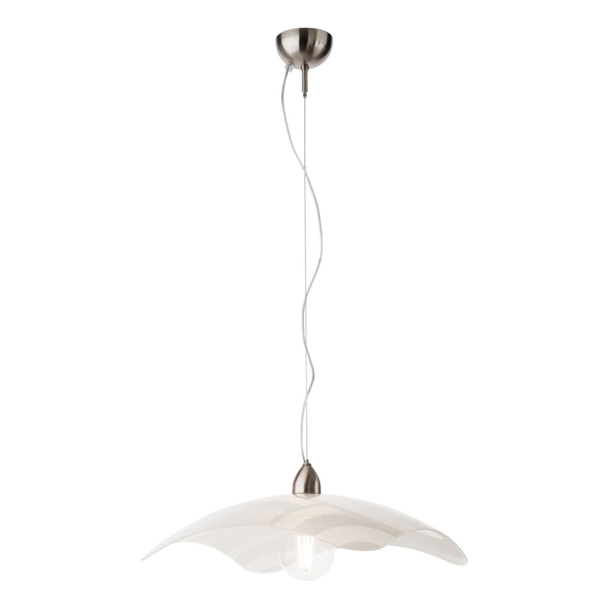 Redo 05-877 - Lustr na lanku COCOON 1xE27/42W/230V bílá