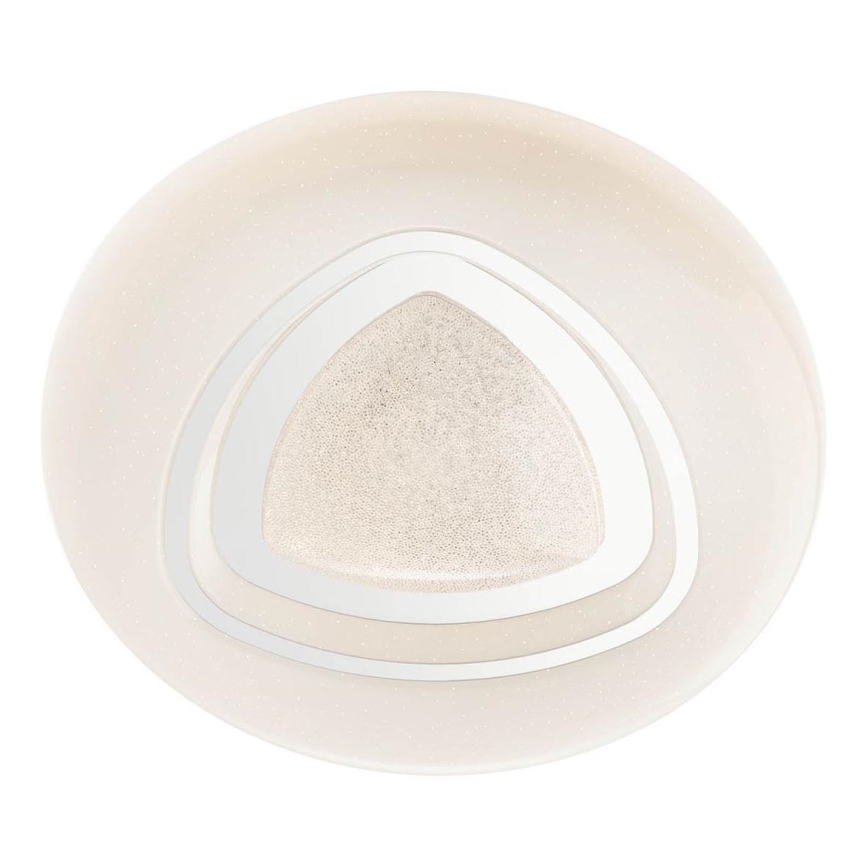 Redo 05-919 - LED Stmívatelné stropní svítidlo GALAX LED/48W/230V 3000-6500K Wi-Fi Tuya pr. 48 cm bílá + dálkové ovládání