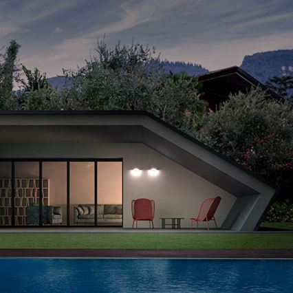 Redo 90002 - LED Venkovní nástěnné svítidlo CHALET LED/8W/230V IP54