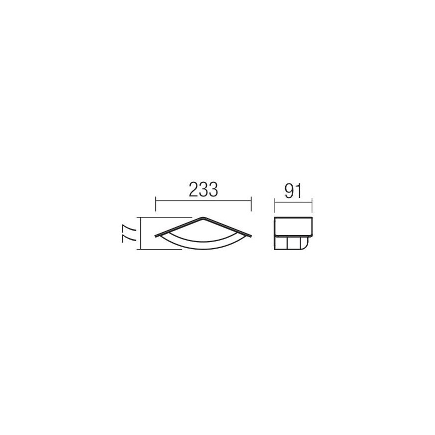 Redo 90002 - LED Venkovní nástěnné svítidlo CHALET LED/8W/230V IP54