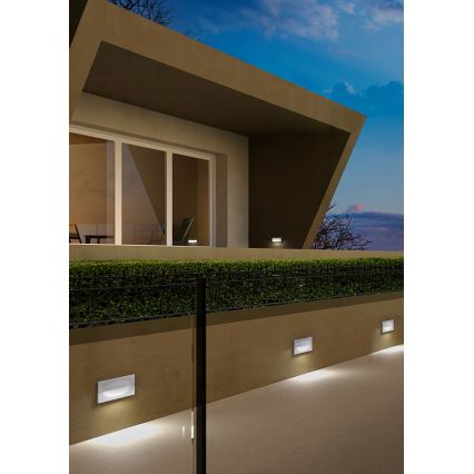 Redo 90009 - LED Venkovní orientační svítidlo TAMPA LED/11W/230V IP54 bílá