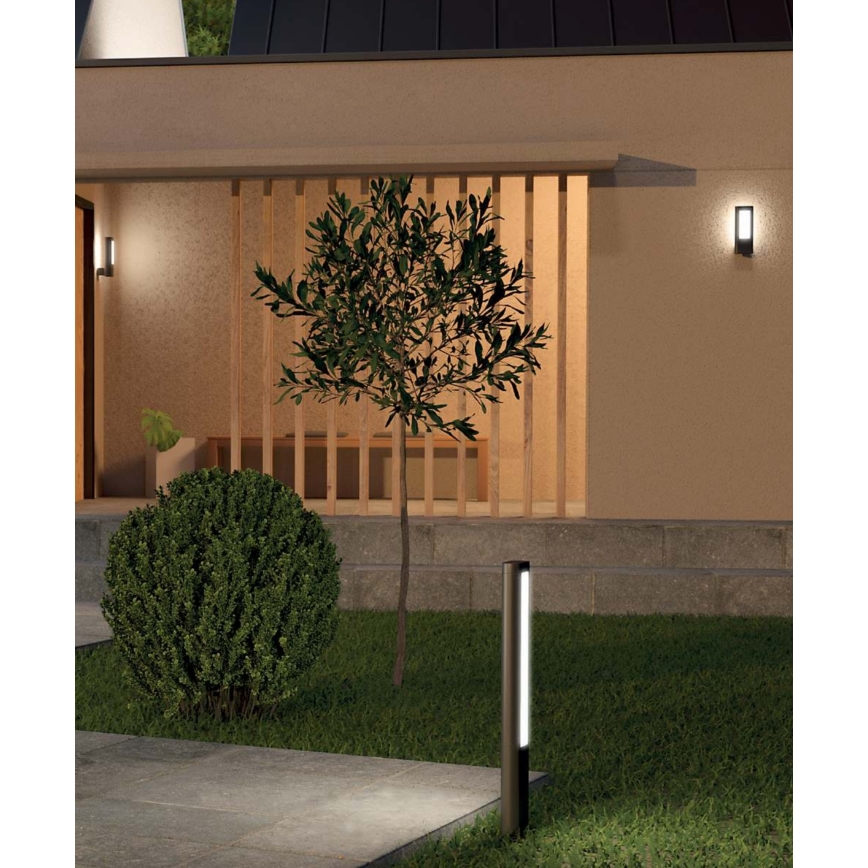 Redo 90125 - LED Venkovní lampa DOLMEN LED/12,44W/230V IP54 antracit