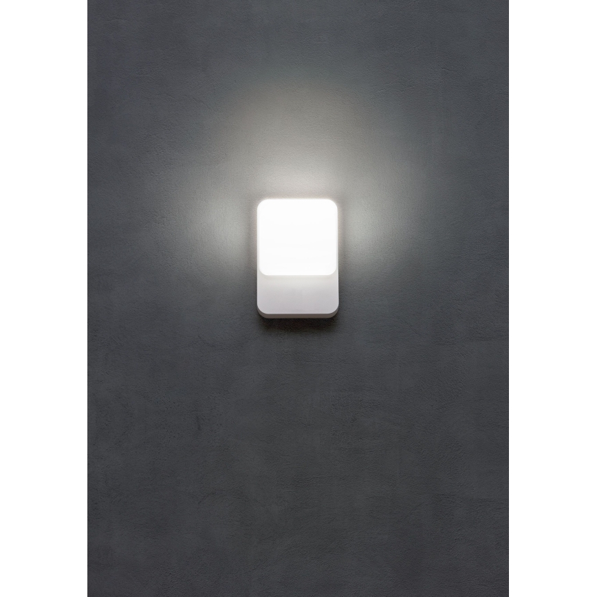 Redo 90127 - LED Venkovní nástěnné svítidlo COLIN LED/9W/230V 3000K IP54 bílá