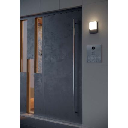 Redo 90129 - LED Venkovní nástěnné svítidlo COLIN LED/9W/230V 3000K IP54 antracit