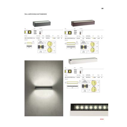 Redo 90259 - LED Venkovní nástěnné svítidlo AROOS LED/21W/230V 3000K IP65 bílá