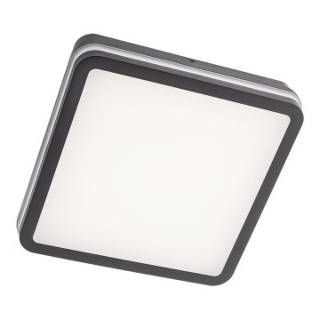 Redo 90288 - LED Venkovní stropní svítidlo ISOLA LED/24W/230V 26x26 cm 3000/4000/6500K IP54 antracit