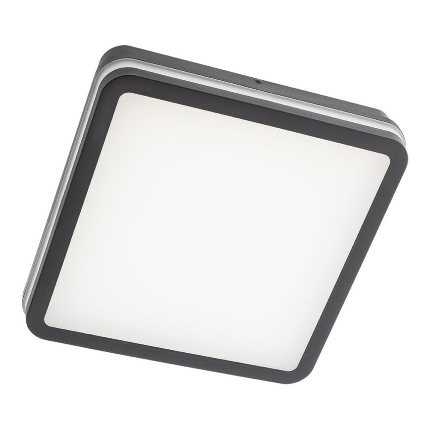 Redo 90288 - LED Venkovní stropní svítidlo ISOLA LED/24W/230V 26x26 cm 3000/4000/6500K IP54 antracit