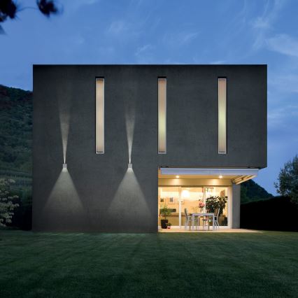 Redo 90294 - LED Venkovní nástěnné svítidlo VARY 2xLED/10W/230V 3000K IP54 bílá