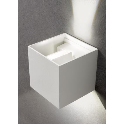 Redo 90294 - LED Venkovní nástěnné svítidlo VARY 2xLED/10W/230V 3000K IP54 bílá