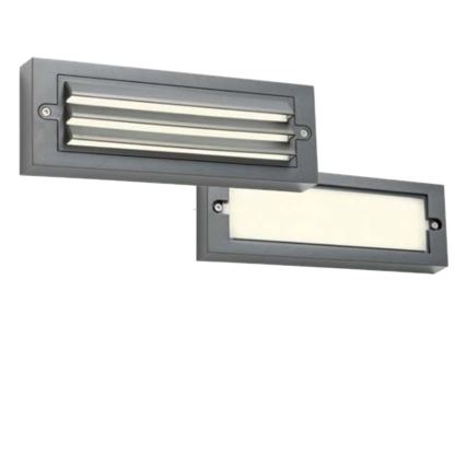 Redo 90330 - LED Venkovní nástěnné svítidlo KRUP LED/6W/230V IP65 antracit