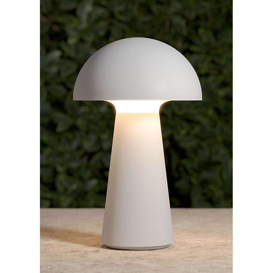 Redo 90438 - LED Stmívatelná dotyková venkovní lampa KIRA LED/4,7W/230V 2200 mAh IP44 bílá