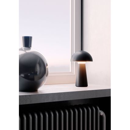 Redo 90439 - LED Stmívatelná dotyková venkovní lampa KIRA LED/4,7W/230V 2200 mAh IP44 černá