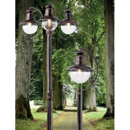 Redo 9047 - Venkovní lampa SCOTT 1xE27/42W/230V IP44