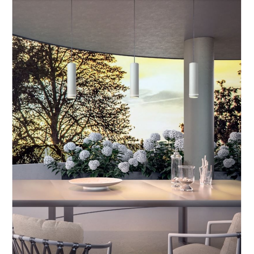 Redo 90513 - LED Venkovní závěsné svítidlo KLOU LED/9W/230V IP54 bílá