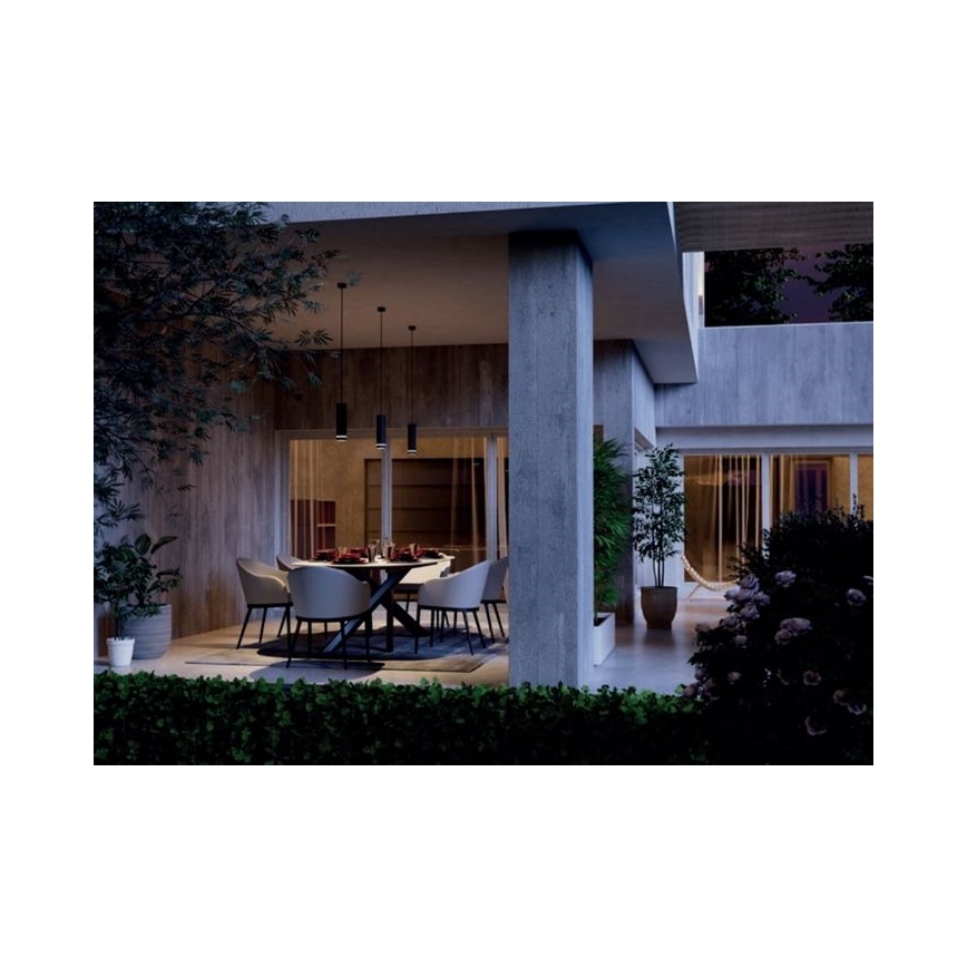 Redo 90514 - LED Venkovní závěsné svítidlo KLOU LED/9W/230V IP54 antracit