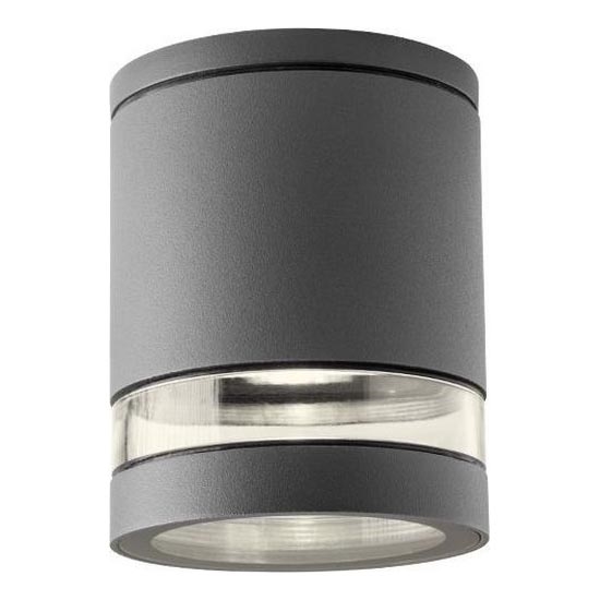 Redo 90519 - Venkovní stropní svítidlo CARGO 1xGU10/28W/230V IP54 antracit