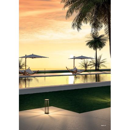 Redo 90577 - LED Venkovní lampa KALEN LED/8W/230V 3000K 20 cm IP65 antracit