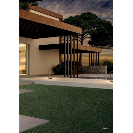 Redo 90582 - LED Venkovní lampa WAKE LED/8W/230V 3000K 75 cm IP65 antracit