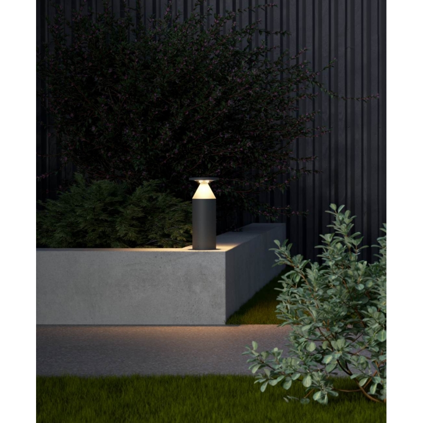 Redo 90589 - LED Venkovní lampa BIRO LED/12W/230V 3000K 30 cm CRI 90 IP65 antracit