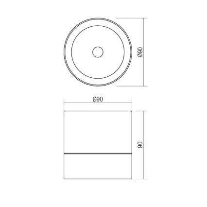Redo 90626 - LED Venkovní bodové svítidlo SHAFT LED/13W/230V 3000K pr. 9 cm IP65 bílá