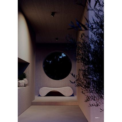 Redo 90628 - LED Venkovní bodové svítidlo SHAFT LED/13W/230V 3000K pr. 9 cm IP65 hnědá