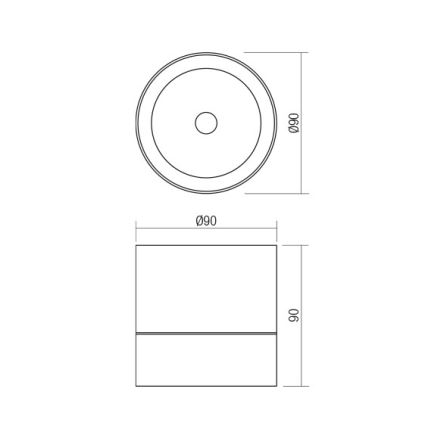 Redo 90628 - LED Venkovní bodové svítidlo SHAFT LED/13W/230V 3000K pr. 9 cm IP65 hnědá