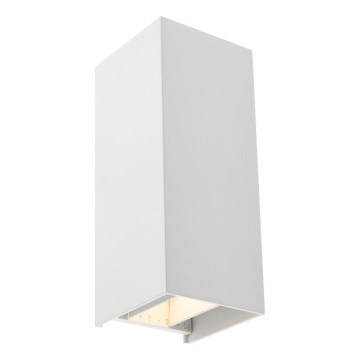 Redo 90635 - LED Venkovní nástěnné svítidlo SONNY 2xLED/5W/230V 2200/3000/4000K IP54 bílá
