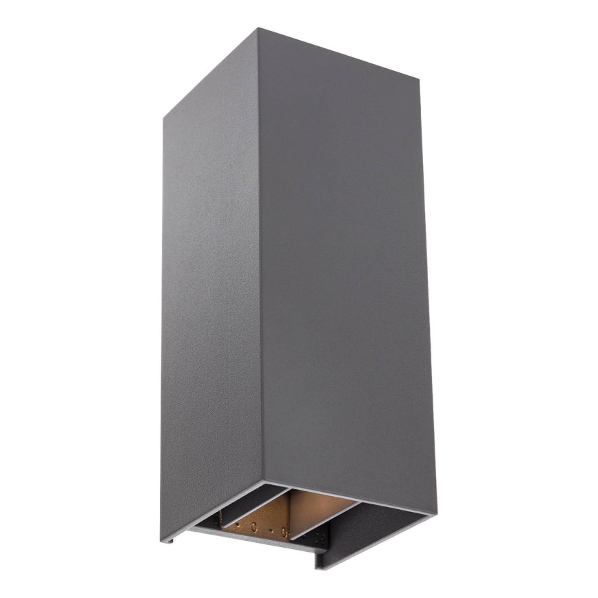 Redo 90636 - LED Venkovní nástěnné svítidlo SONNY 2xLED/5W/230V 2200/3000/4000K IP54 antracit