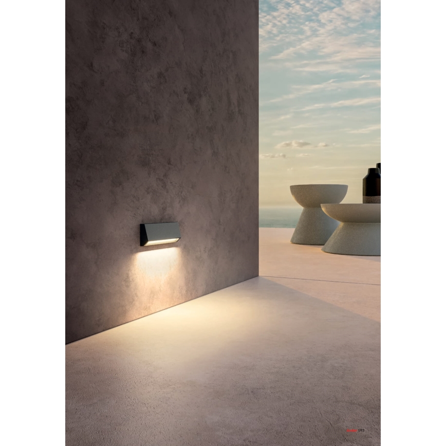 Redo 90679 - Venkovní orientační svítidlo ANDER LED/3W/230V 3000K IP65 antracit