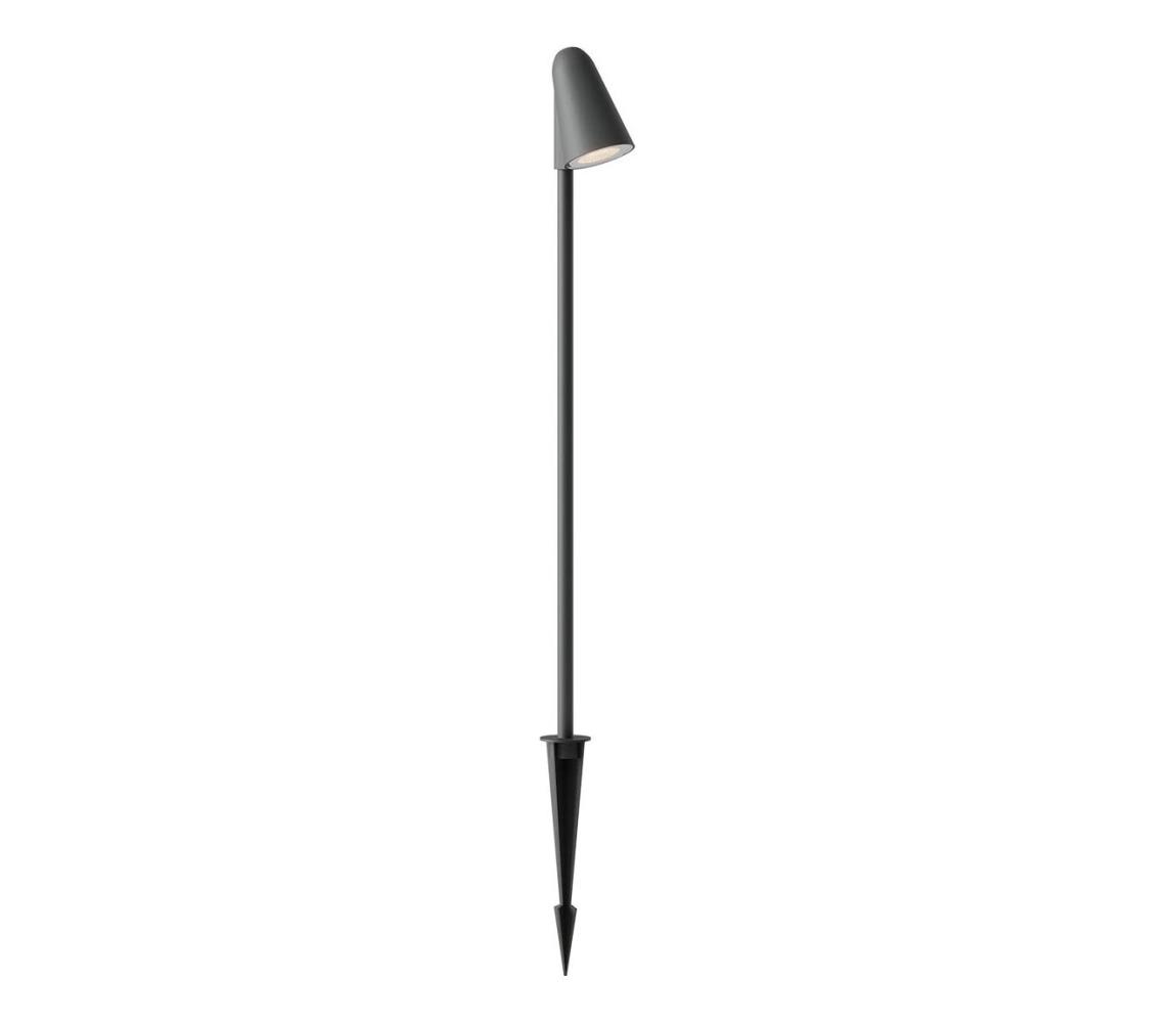 Redo 90705 - LED Venkovní lampa NIVALIS LED/6,8W/230V 3000K 82 cm IP65 antracit 90705