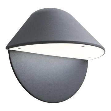 Redo 9496 - LED Venkovní nástěnné svítidlo PACMAN LED/8W/230V IP44 antracit